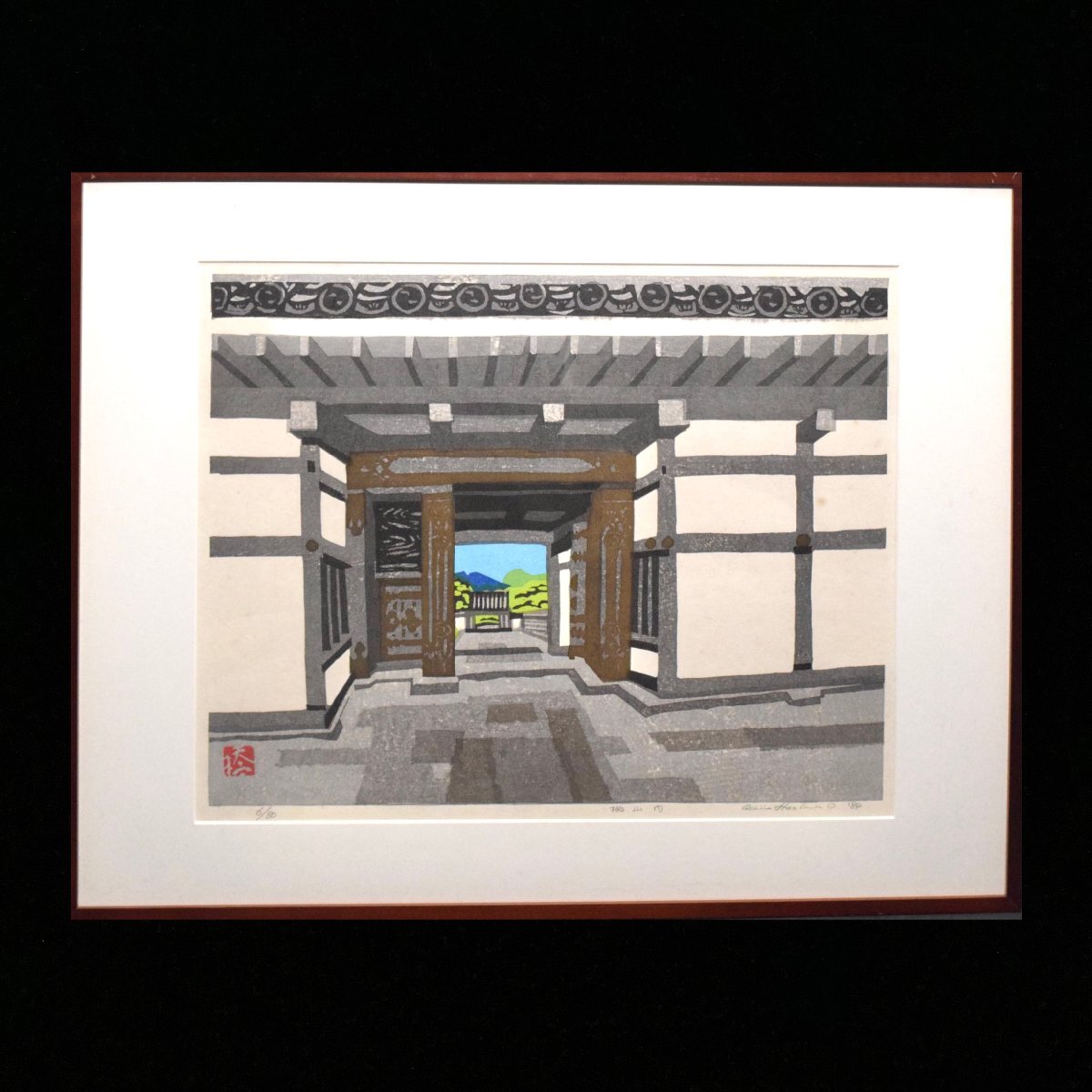 Yahoo!オークション -「橋本興家」(木版画) (版画)の落札相場