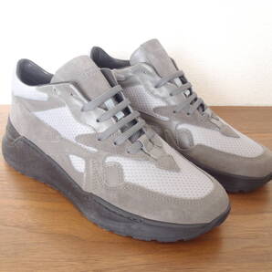 LONELY CROWD ロンリー クラウド スエード スニーカー ライトグレー 41 size (26cm) 未使用品 made in Italy