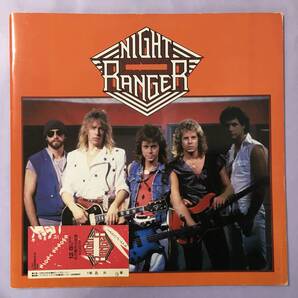 チケット付き NIGHT RANGER コンサートプログラム 8/12/83 NAGOYA