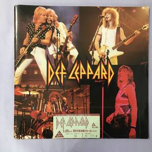 チケット付 DEF LEPPARD コンサートプログラム 1/25/84 OSAKA 全34ページ