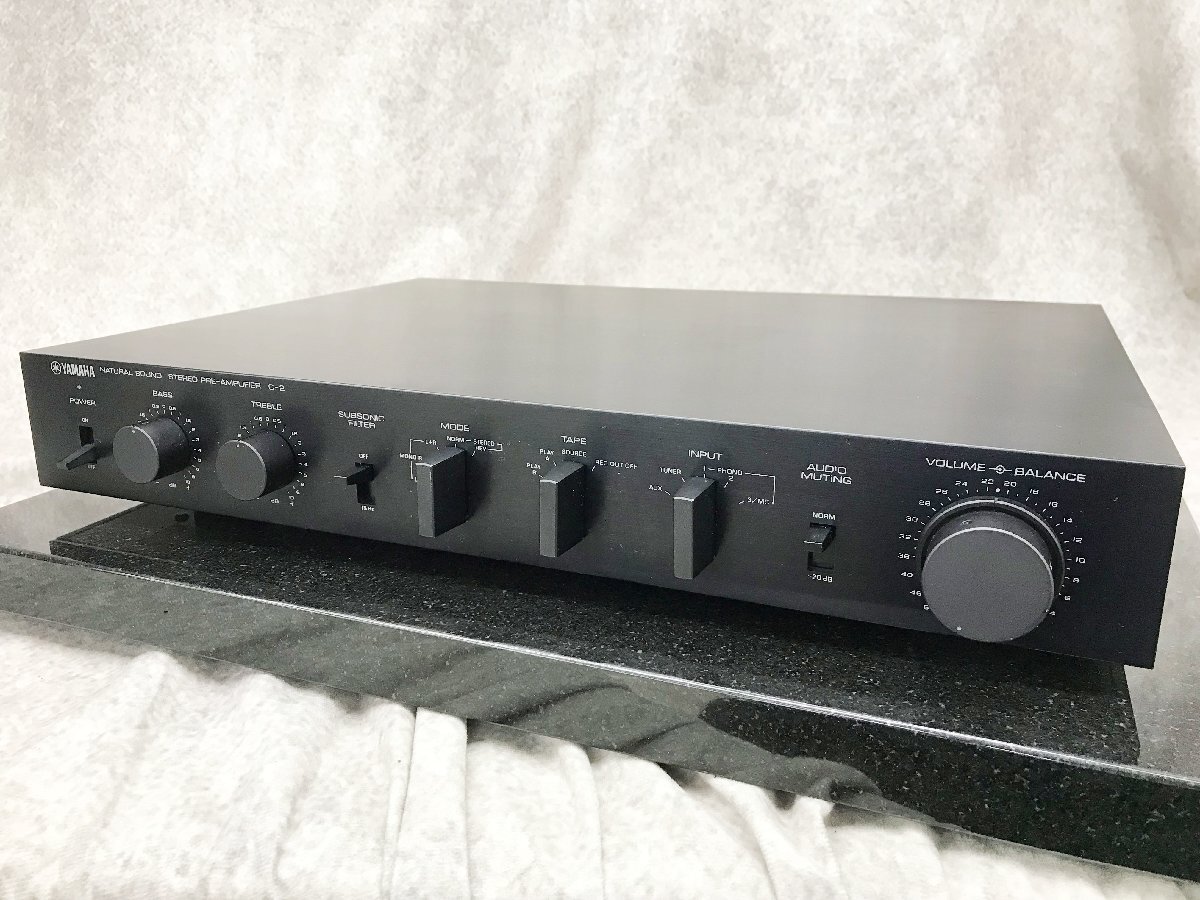 Yahoo!オークション -「yamaha c-2 プリアンプ」の落札相場