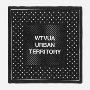 WTAPS ダブルタップス WTVUA URBAN TERRITORY ドットデザイン バンダナ 242BXDT-AC02 新品 未使用 送料無料 スカーフ ハンカチ