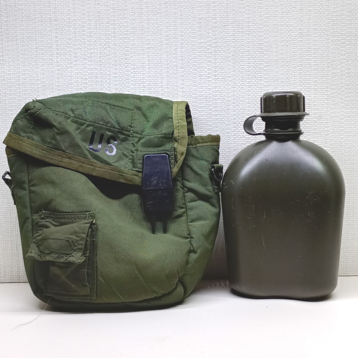 売れ筋がひクリスマスプレゼント！ Yahoo!オークション -「米軍 キャンティーンカバー」の落札相場 個人装備