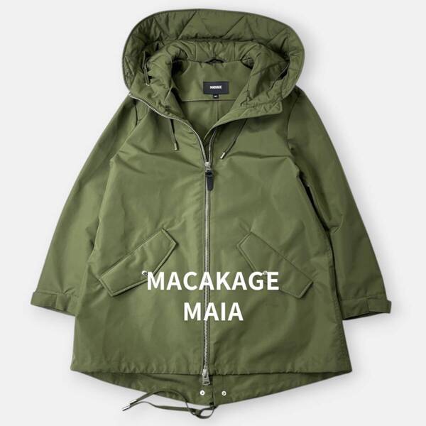 【美品】MACKAGE マッカージュ / MAIA マイア / 2-in-1 オーバーサイズ フーテッド コート / カーキ / レディース アウター