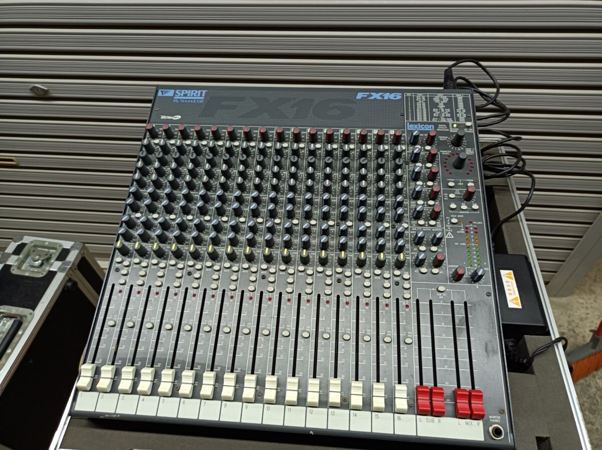 Yahoo!オークション -「soundcraft spirit」(ミキサー Yahoo!オークション -「soundcraft spirit」(ミキサー