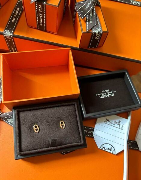 新品HERMES エルメス★ ファランドール ピンクゴールド