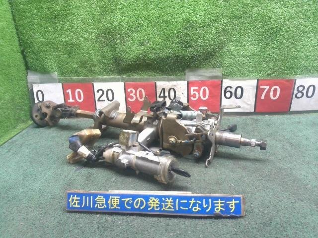 トヨタ 80系 80ランクル VX_LTD 後期 HDJ81V コラム シャフト キー・キーシリンダー付 錆び・汚れ有り 現状販売 中古