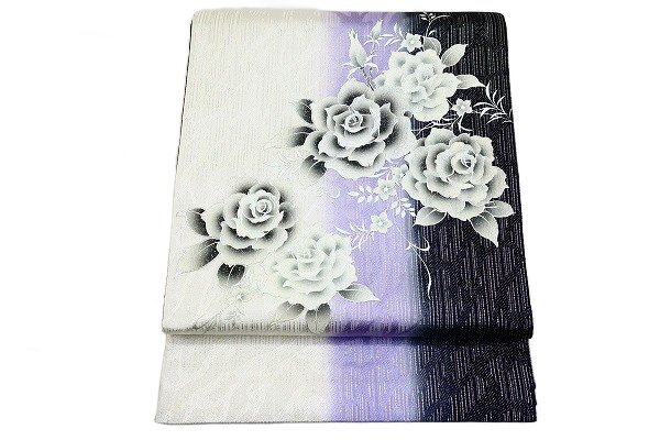 Yahoo!オークション - 未使用品 袋帯 薔薇柄 エレガント Yahoo!オークション - 未使用品 袋帯 薔薇柄 エレガント