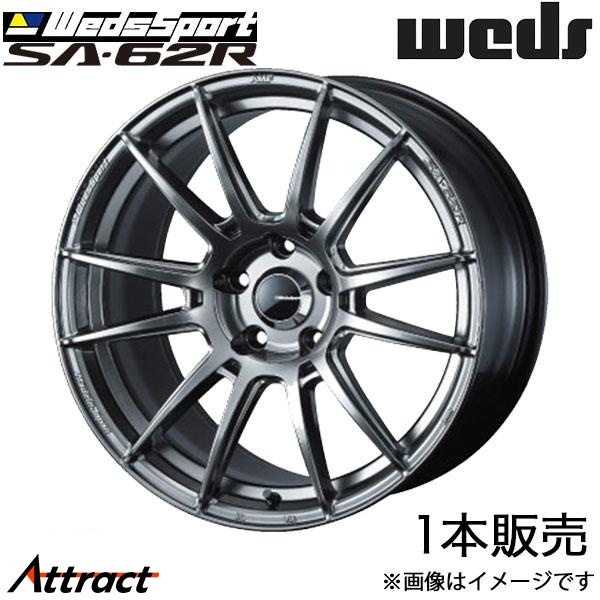ウェッズスポーツ SA62R アクア P10系 16インチ アルミホイール 1本 プラチナシルバーブラック 0041801 WEDS WedsSport SA62R