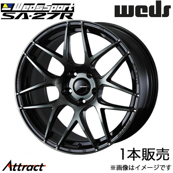 ウェッズスポーツ SA27R リーフ ZE0 17インチ アルミホイール 1本 ウォースブラッククリア 0074170 WEDS WedsSport SA27R