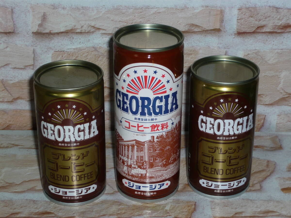 Yahoo!オークション - ジョージア 缶コーヒー 缶 未開封 3本