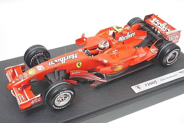 ライコネンのチャンピオンマシン ～ ﾏﾃﾙ 1/43 ﾌｪﾗｰﾘ F2007