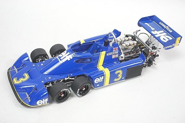 ☆[訳あり品]絶版トゥルースケール 1/18 ティレル P34 シルバー