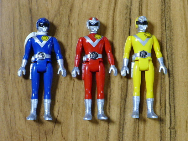 ★太陽戦隊サンバルカン ポピーワールドヒーロー3体組★ スーパー戦隊ロボ PowerRangers 食玩 SHODO SUPER SMP DX超合金魂 フィギュアーツ