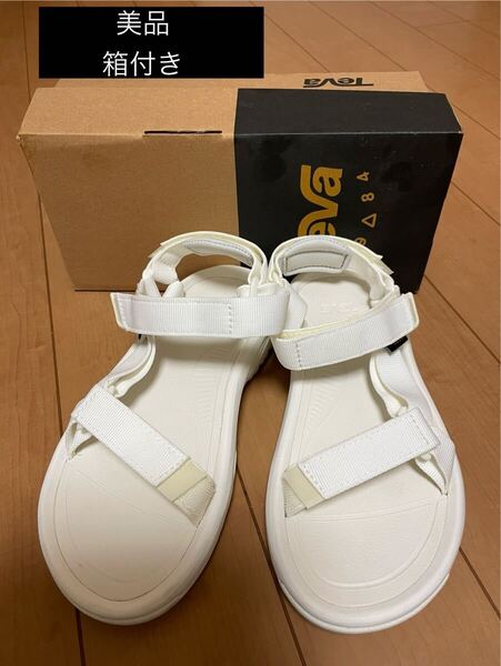 Teva ハリケーン 23cm 美品 白