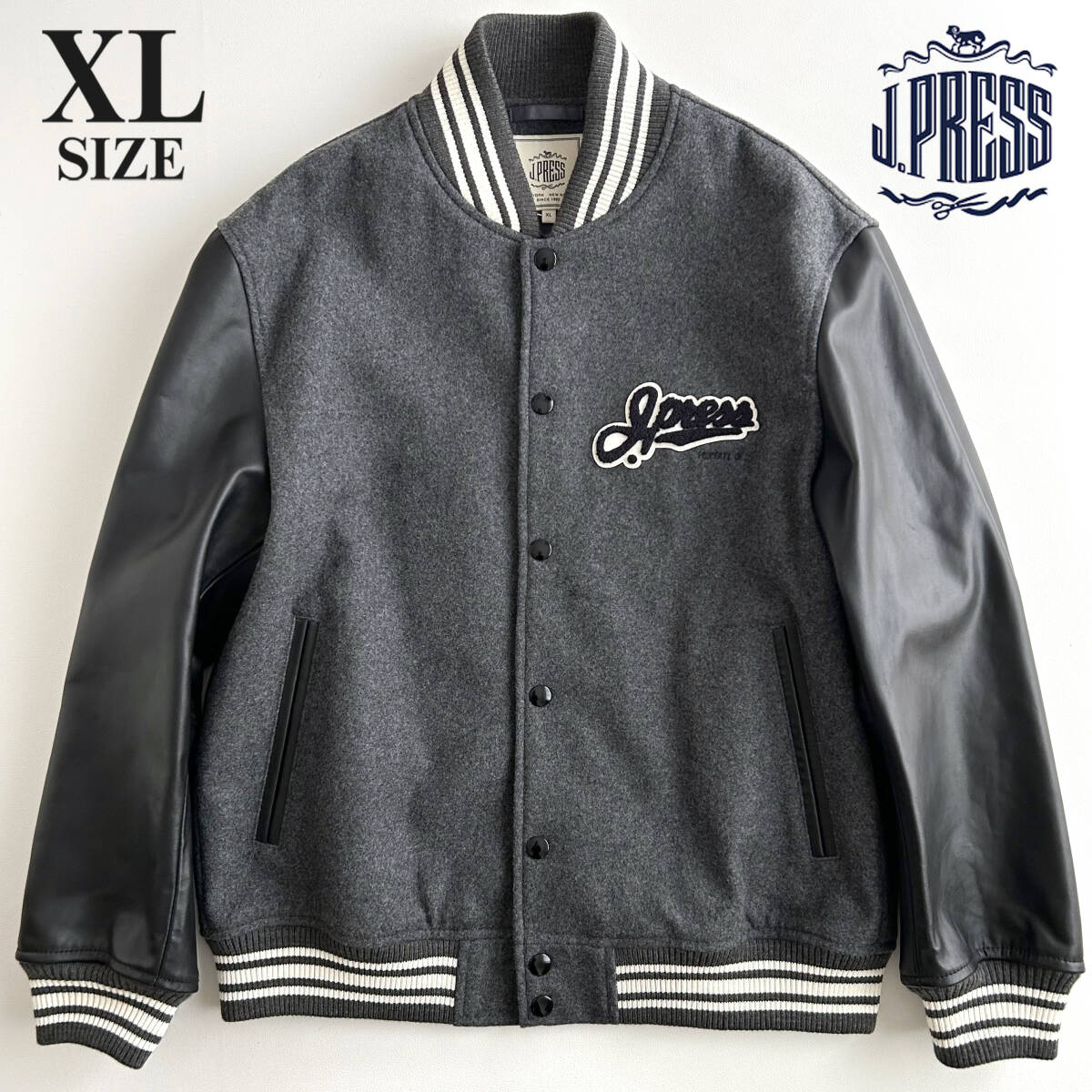 Yahoo!オークション -「j.press スタジャン」(ジャケット、上着 Yahoo!オークション -「j.press スタジャン」(ジャケット、上着