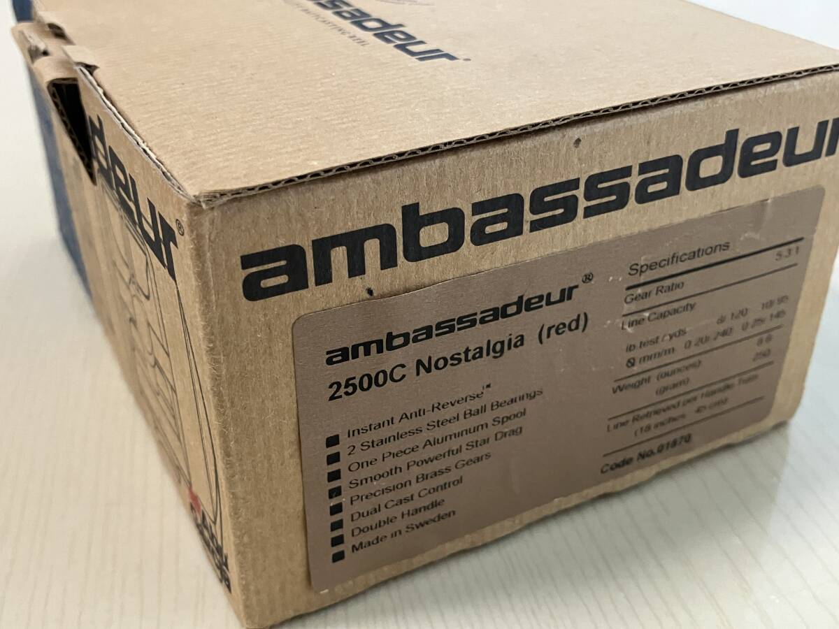 Yahoo!オークション -「abu 2500c ノスタルジアレッド」の落札 Yahoo!オークション -「abu 2500c ノスタルジアレッド」の落札