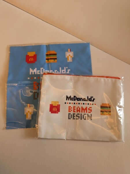 マクドナルド 2025福袋 ポーチ クリーナークロス