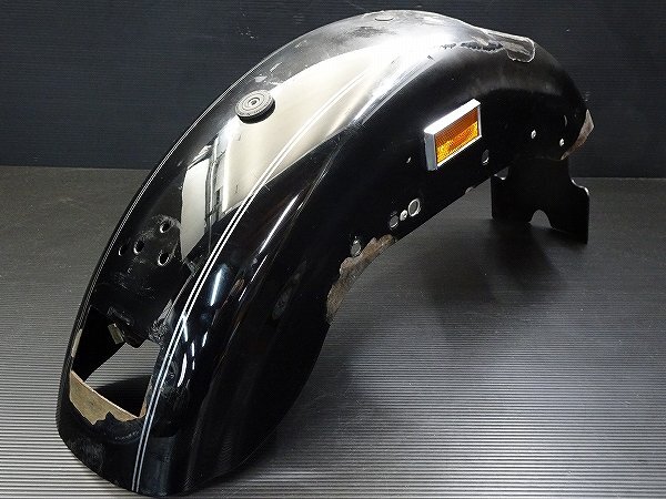カルトワーク□ ロー ショートリアフェンダー グロスブラック