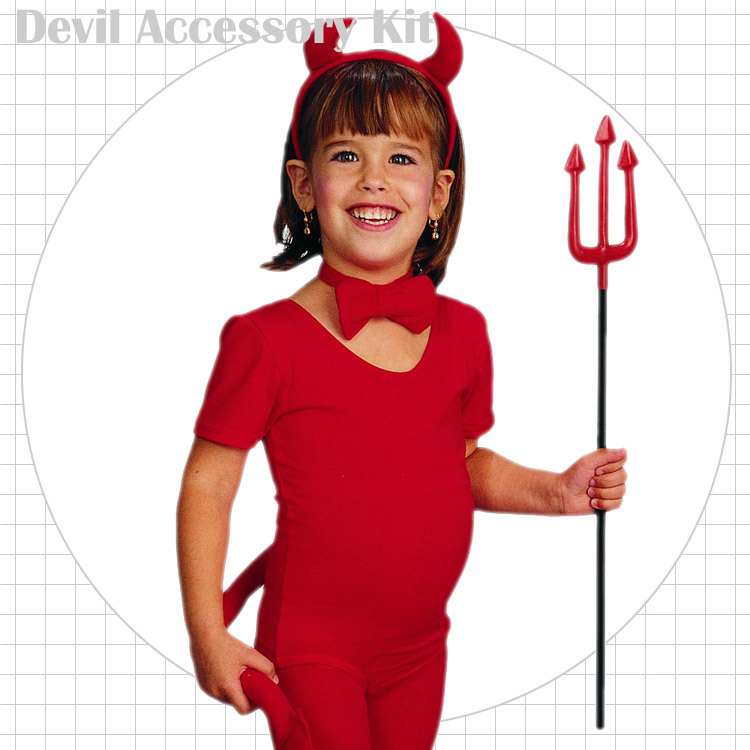 売切価格/ デビル 悪魔 小悪魔 コスチューム アクセサリー 3点 セット カチ