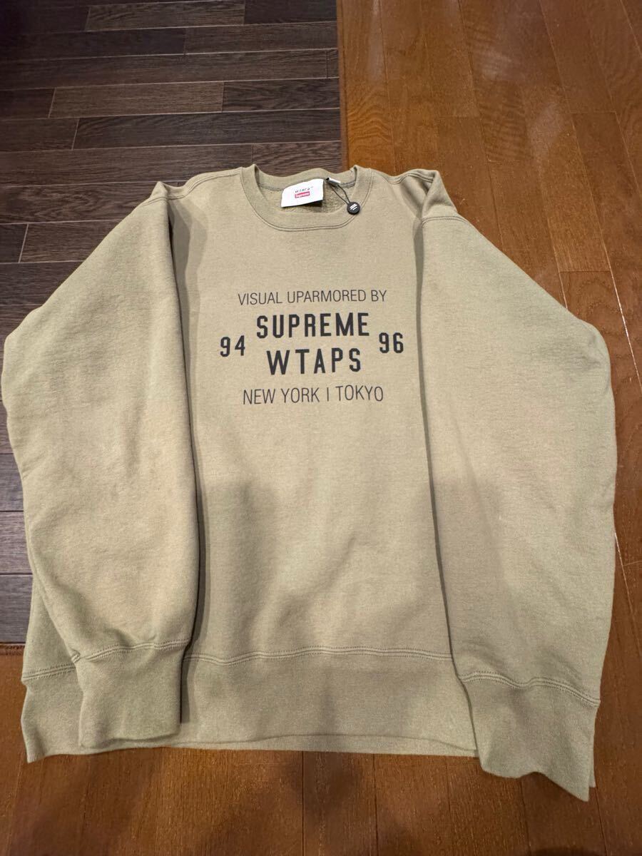 ベルサイユ 他の方は購入をお控え下さい SALE!美品Supreme / WTAPS Crewneck Light Olive サイズXL XL