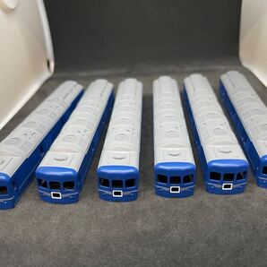 送料無料 新品 ばらし TOMIX トミックス TOMIX 9540 客車 カニ24-0形(後期型・銀帯)(T) より ボディのみガラス無 98845 ゆうづる交換用 ×6