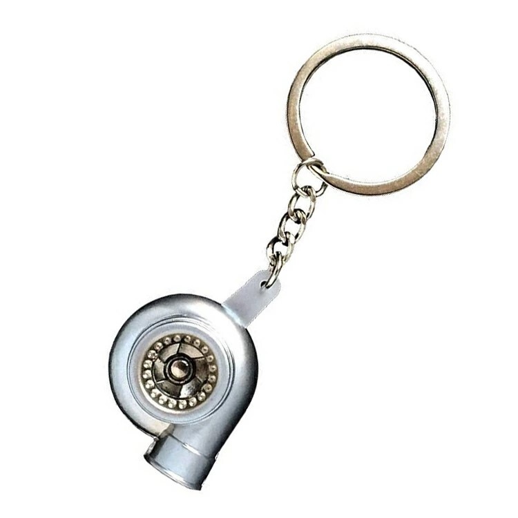 キーホルダー カーパーツキーリング 「ターボチャージャー」 キーホルダー 車の部