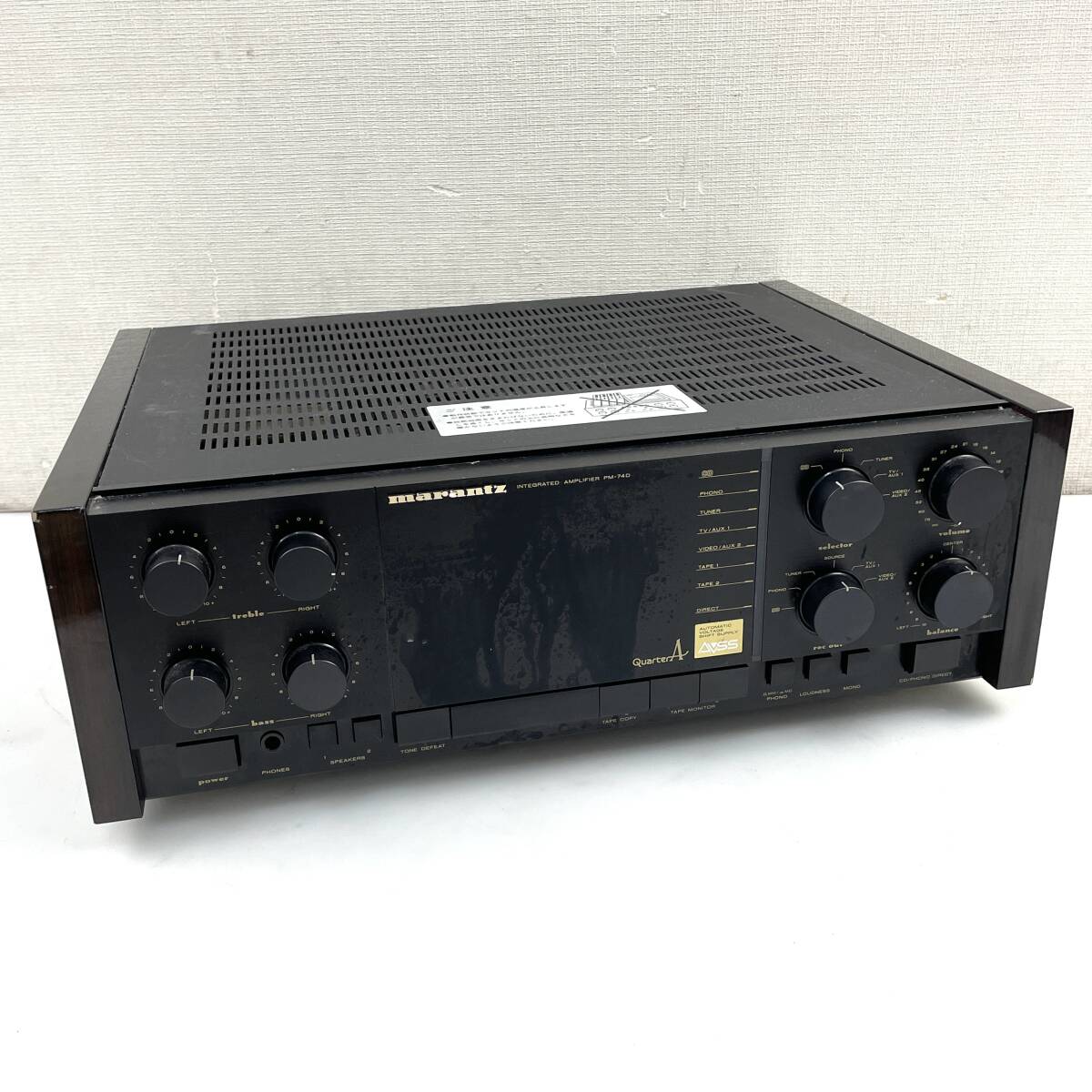 Yahoo!オークション -「marantz pm-74d」の落札相場・落札価格 Yahoo!オークション -「marantz pm-74d」の落札相場・落札価格