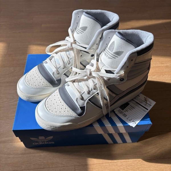 adidas Originals EL DORADO Cream White Grey 27.5cm エルドラド