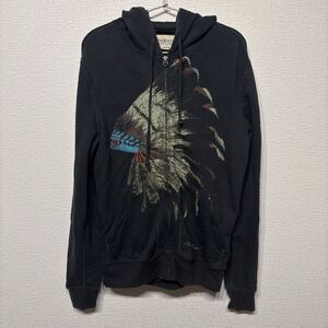 DENIM&SUPPLY RALPH LAUREN デニム&サプライ ラルフローレン メンズ パーカー サイズS ブラック