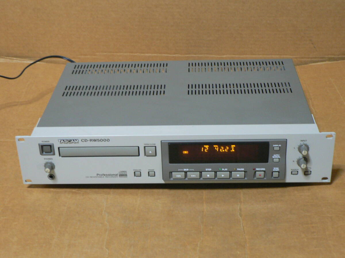 Yahoo!オークション -「tascam cd-rw5000」の落札相場・落札価格 Yahoo!オークション -「tascam cd-rw5000」の落札相場・落札価格