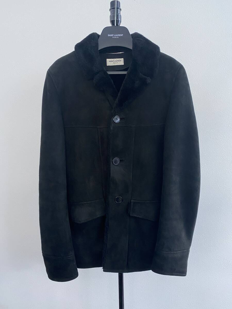 幻 13AW FW サンローランパリ モヘアカーディガン XS エディスリマン Yahoo!オークション -「サンローラン 13aw」の落札相場・落札価格