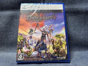 PS5☆ダンジョンズ4 デラックスエディション☆新品・未開封品・即決有