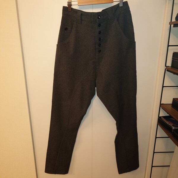 RAGEBLUE サルエルパンツ Sサイズ グレー