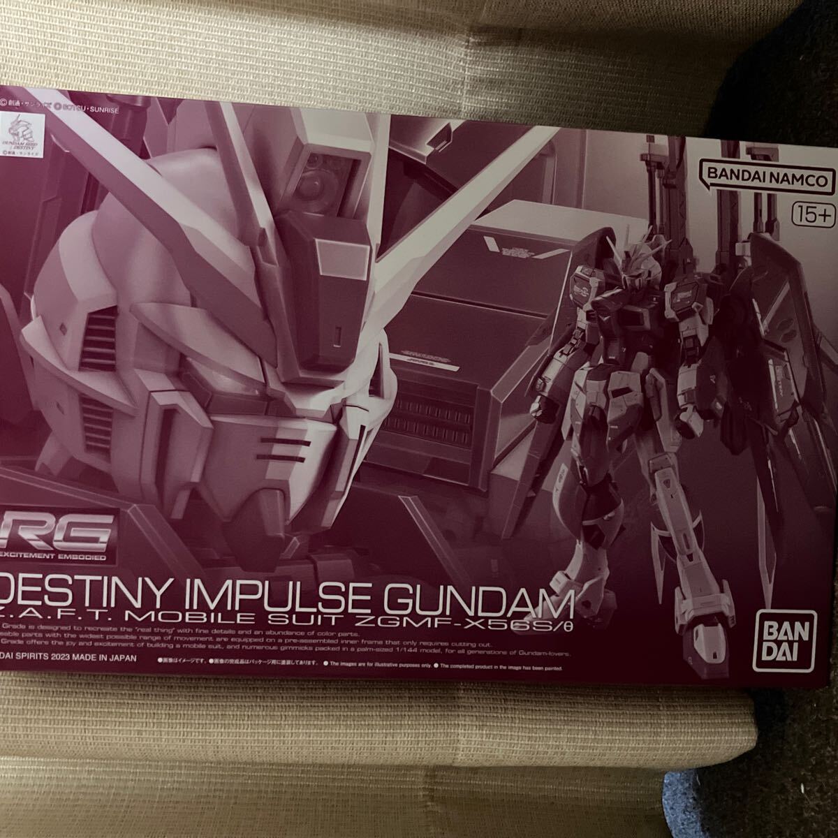 Amazon.co.jp: BANDAI SPIRITS RG 1/144 Destiny Impulse : Toys & Games