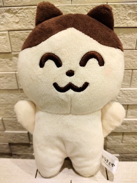 匿名配送込み 美品 非売品 いらすとやパーティーちゃん ぬいぐるみ ねこ ネコ 猫 約17cm