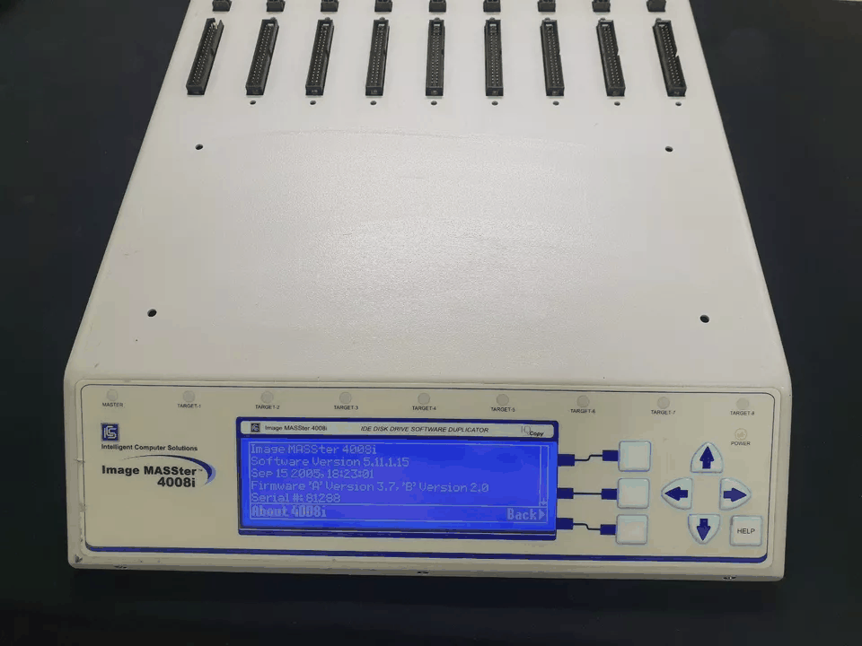 [NBC] ICS Image MASSter 4008i : hard drive duplicator