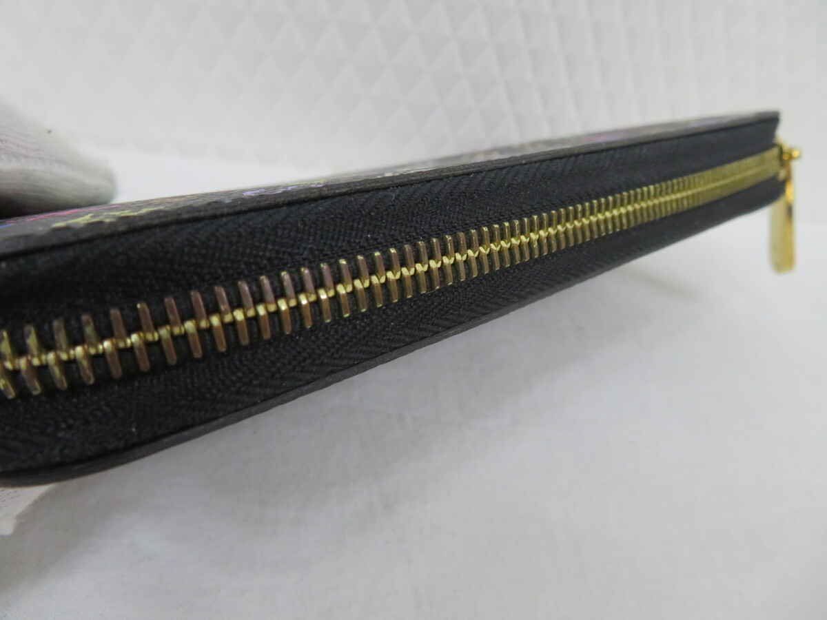 〔COLOURS〕良品■M60243■ジッピー・ウォレット■マルチカラー■ノワール×グルナード■LOUIS VUITTON 〔COLOURS〕良品■M60243■ジッピー・ウォレット■マルチカラー■ノワール×グルナード■LOUIS VUITTON