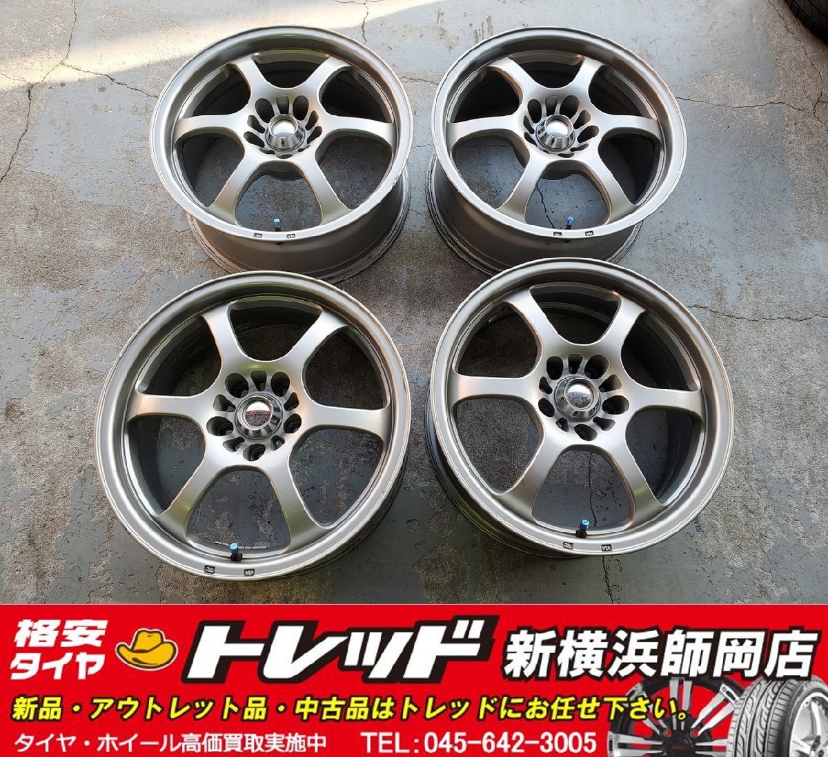 ◇ラスト1セット展示品Tom'sTW01 18インチ5H/114.3 4本 2025年最新】Yahoo!オークション -18インチ ホイール 5穴 114.3