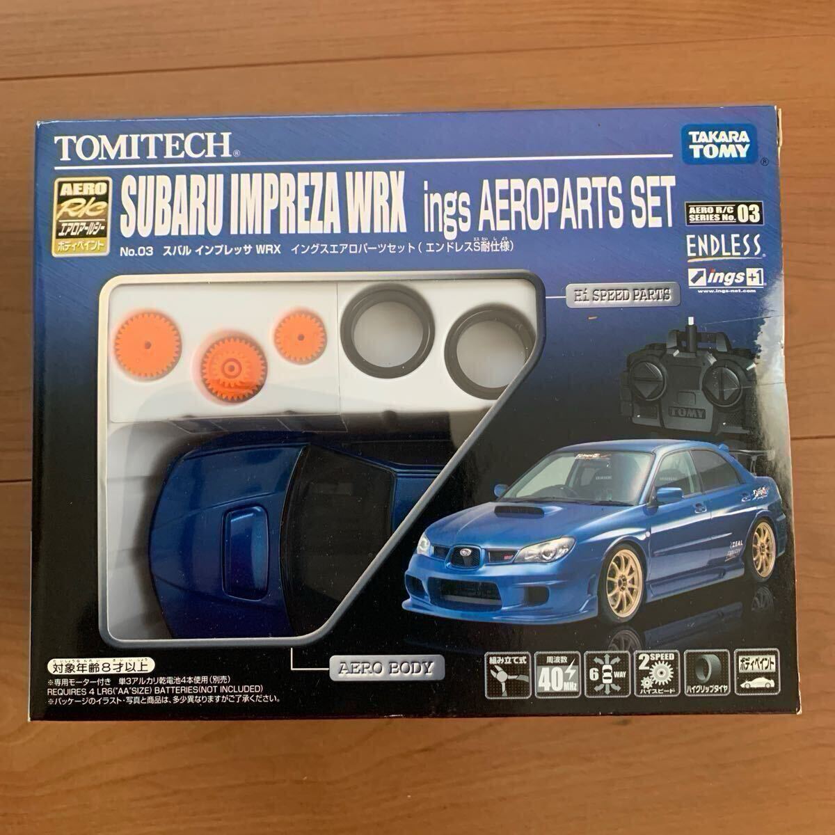 トイコー インプレッサ スバル ラジコン 電動 トイラジオ 1/10
