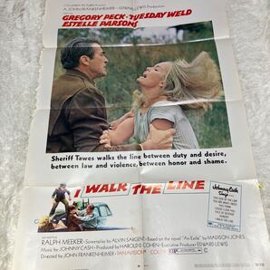 I WALK THE LINE (1970) ポスター レトロ ヴィンテージ映画ポスター US版1sh 映画ポスター