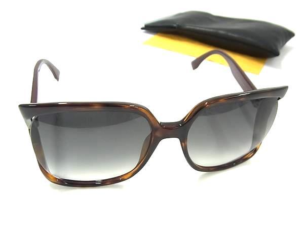 FENDI フェンディ サングラス 度なし SL7468N フルリム ブラウン FENDI フェンディ サングラス 度なし SL7468N フルリム ブラウン