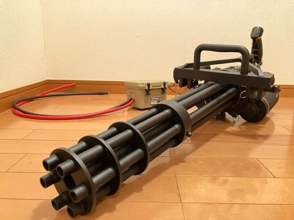 M134 トイテック製 内部クリーニング&グリスアップ済み! 最大初速90.1m/s ミニガン ターミネーター2 トイガン エアガン