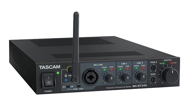 ★TASCAM MA-BT240 小規模空間向け 多用途/多機能 ミキシングアンプ★新品送料込