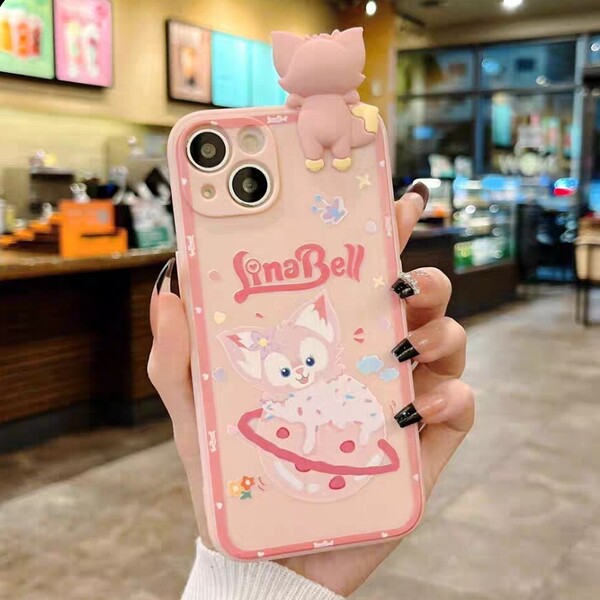 新品 海外限定 リーナベル iPhone14 スマホケース 携帯 かわいい 日本未発売 ピンク カバー