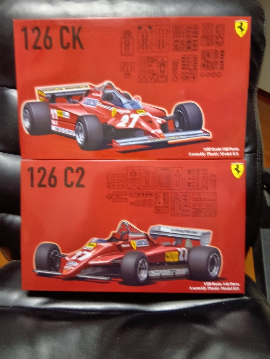 Yahoo!オークション -「フジミ 1／20 フェラーリ126c2」の落札