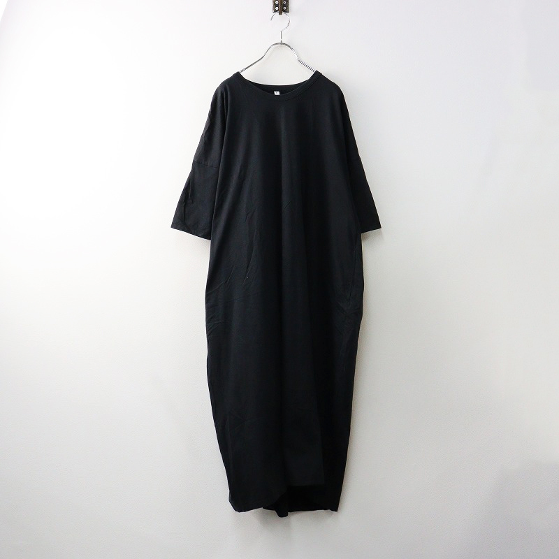 08sircus ロングワンピース ブラック レディース