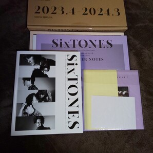 開封済み 箱付*2023年4月~2024年3月 SixTONES 公式 カレンダー*ジェシー 京本大我 松村北斗 森本慎太郎 髙地優吾 田中樹*オフィシャル 写真