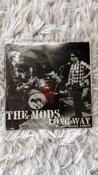 【非売品 美品Single CD】THE MODS/LONG WAY(basement take) ほぼ未使用 FanClub会員に配布された貴重CD ’07 Dr.周によるAlbum未収録Take