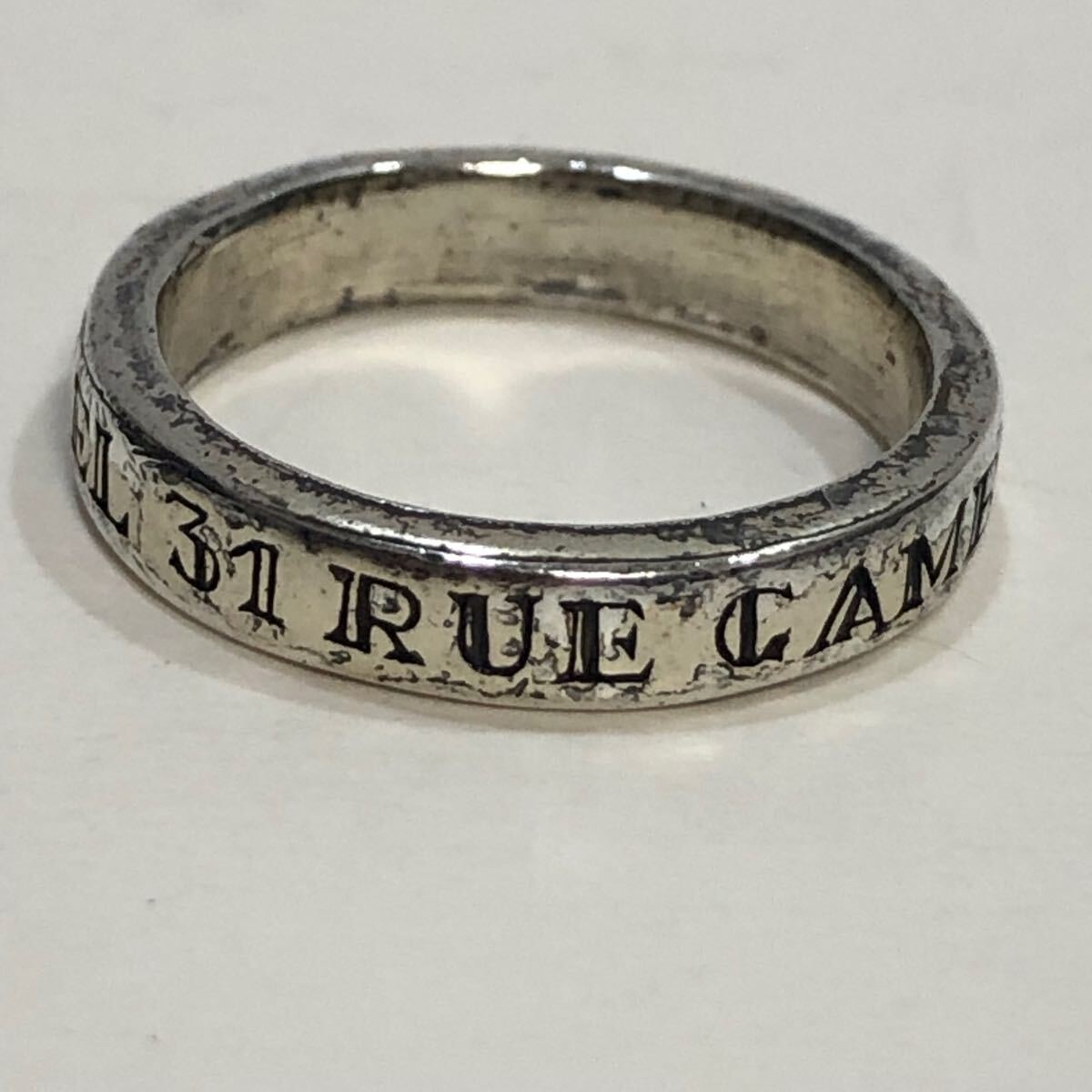 最短当日発送 シャネル　指輪　31 RUE CAMBON PARIS シルバー　(管UV154 G24 )